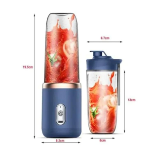 [KITCA] 400ML Portable Electric Juicer with 6 Blades | Wireless Blender | Ice Crushing Mixer |  USB Charging