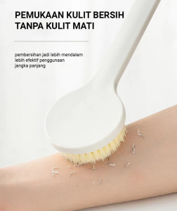 Alat Mandi Sikat Gosok Punggung Badan Dengan Gagang Panjang Sikat Mandi Brush Shower Puff