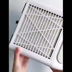 Nail Dust Collector 80W Nail Vacuum Cleaner Strong Power Fan Nail Suction Dust Collector Machine Nail Art Tools