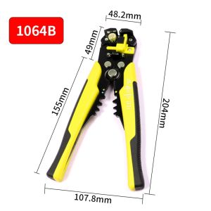 QBLADE Tang Pengupas Kabel Wire Stripper Pengupas Kulit Kabel 1064 88662 Multifungsi
