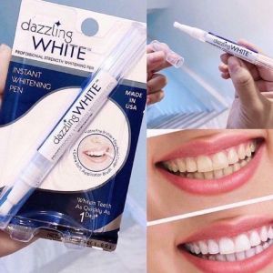 OJIO Dazzling White Teeth Whitening Pen Pemutih Gigi Cepat Bersih Kuat Sehat Bebas Noda Plak Gigi - Dazzling White Pemutih Gigi Instant Teeth Whitening Pen