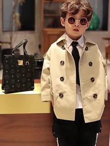 LZD  Original Order Boys Trench Coat Spring and Autumn Clothing British Style Loose Children Teens Babies Trench Coat Kids Overcoat Men