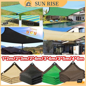 Anti-UV Sun Shade Net Outdoor Garden Car Sunshade Net Plant Sunblock Shade Jaring Hitam Greenhouse Net