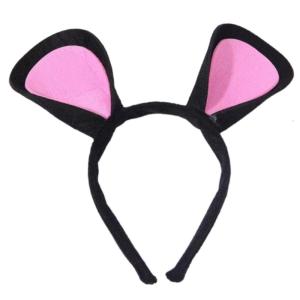 Adorkable Headband Cartoon Mouse Hair Hoop Eye-catching Headpiece Headwear for Halloween Cosplay Role Play