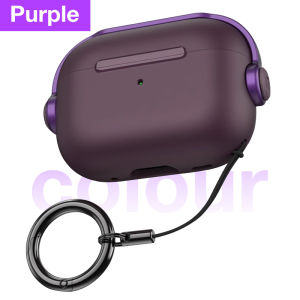 Sanptoch Music Earphone Case For Airpods 4 / Pro 2 / 3rd / 2 / 1 Secure Lock Protective Casing Stand Shockproof Full Cover With Lanyard