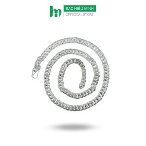 Dây Chuyền Nam Bạc Ta Họa Tiết Hình Ngôi Sao Bạc Hiểu Minh DBN083