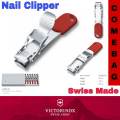 VICTORINOX กรรไกรตัดเล็บแบบสวิส เล็กกระทัดรัด พกติดตัวสะดวก มีความคมสูง ผลิตจาก STAINLESS STEEL ที่เงางามดูหรูหรา 👉👉Swiss Made. 