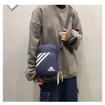 Beg silang lelaki adidas sale