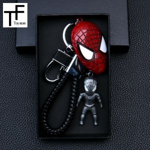 High-end Metal Man Keychain Car Key Ring Lanyard (in Stock)