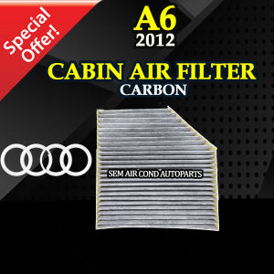 AUDI A6 2012 CARBON CABIN AIR FILTER (CAR AIRCOND PARTS) BLOWER AIR FILTER CURVE SENGEK UNDER DASHBOARD ALAT GANTI