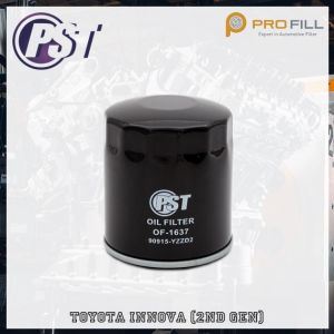 PST Oil Filter 90915-YZZD2 (OF-1637) - Toyota Innova (2nd Gen) 2016-Present