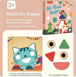 【SG Stock】KEEPRAE Magnetic Game Book Series 5 Themed Portable Magnetic Activity Books Cognitive Logic Travel Play Set