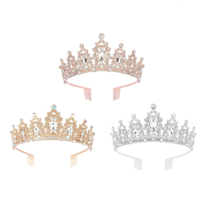 Tinh Tế Tiaras Sinh Nhật Headbands Thanh Lịch Hairbands Cho Cô Gái tiệc cưới đạo cụ chụp ảnh Mũ Nón Vương Miện