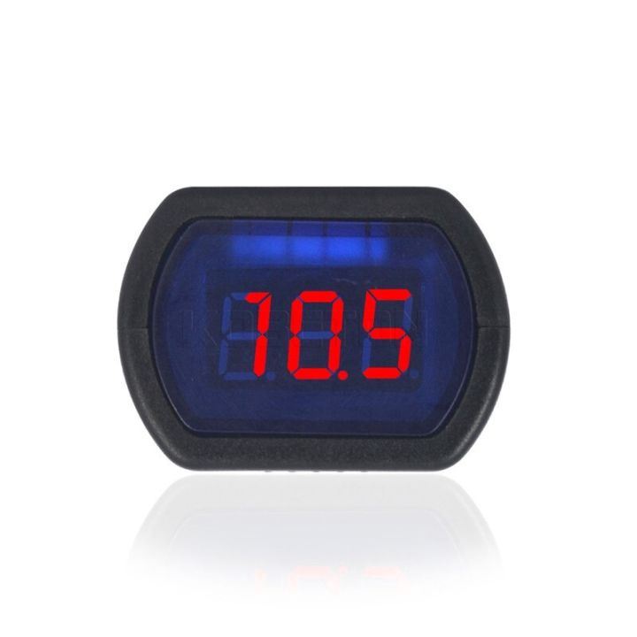 Digital Car Battery Voltage Meter LED Display Voltmeter Lazada PH