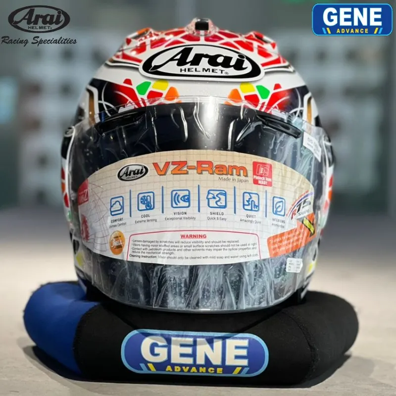ARAI VZ RAM Nakagami GP2 Open Face Jet Helmet { Free Visor }100