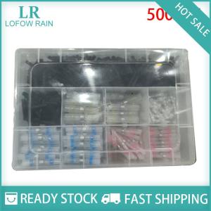 LF Wholesale✨Flash Sale ✨ 800Pcs Solder Seal Wire Connectors Kit Heat Shrink Butt Electrical Wire Terminal