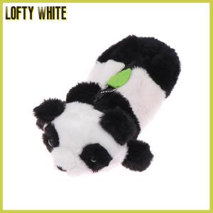 Lofty White Cartoon Panda Plush Pencil Case Cute Animal Cosmetic Bag Stationery Storage Bag Pencil Pouch School Supplies