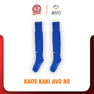 KAOS KAKI BOLA AVO ANTI SELIP PANJANG HITAM MERAH PUTIH TERBARU