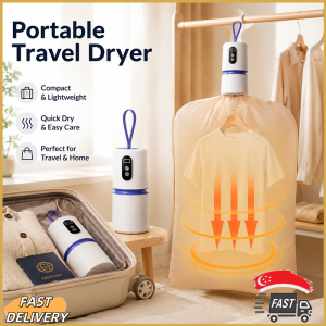 [SG Ready Stock] Portable Clothes Dryer / Mini Dryer / Foldable Quick Dry 15min / Auto Cutoff / Dehumidifier Dryer Silent