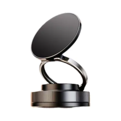 Car Phone Holder Mount 360° Rotation Car Dashboard Parking Number Plate Universal Cell Phone Holder Car Clip Mount Stand Fit 4 to 7inch Smartphones