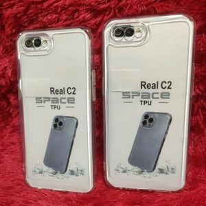 Silikon Realme C2 Softcase Casing Case Bening Transparan Terasfaran Pelindung Pro Camera