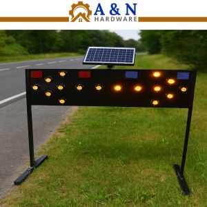 Solar LED Arrow Board / Arrow Warning Caution Light Blinker