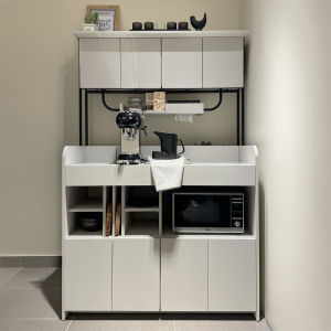 SB Design Square KUCHE เคาน์เตอร์กาแฟ ขนาด 120 ซม. รุ่น Typica สีเทา (120x55x180 ซม.)