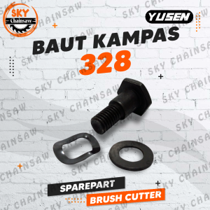 Sparepart Brushcutter Baut Kampas Kanvas / Clutch Case Screw  BG 328 Mesin Potong Rumput YUSEN