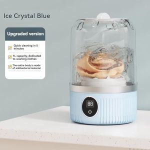 HOMEAPPLIANCESOLUTIONS Wireless mini charging washing machine underwear and pajama electric washing tub portable baby and mothers laundry cup travel dormitory sock washing gadget