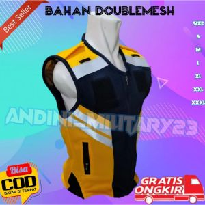 Rompi Pu / Rompi PUPR / rompi binamarga / rompi bbws / rompi Dpupr / rompi binamarga double mes tebal /ROMPI PROYEK ROMPI PUPR BISA CUSTOM DESIGN DAN LOGO /  ROMPI SAFETY / ROMPI LAPANGAN / ROMPI PROYEK / BISA CUSMTOM DESIGN DAN LOGO