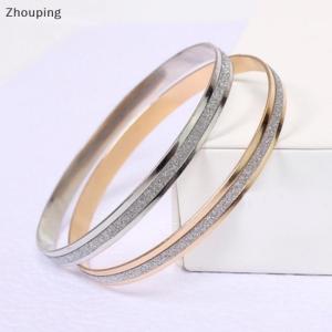 【ZP】 Flash Sale Cute Luxury Round Bracelet For Women Frosted Women Bracelet Double Line Bracelet Jewelry