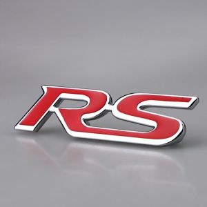 【Local Warehouse】Metal 3D badge Grille RS logo Car sticker applique car styling for Honda car accessese Car-Grille-Sticker-RS