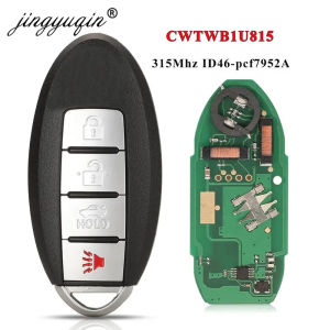 JYQ CWTWB1U815 Remote Smart Key suit for Nissan Sunny Teana Sylphy Sentra Versa 315Mhz ID46-pcf7952A TWB1U815 4BTN Keyless