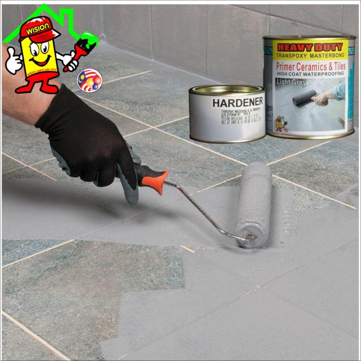 1L light grey 1 SET HEAVY DUTY TRANSPOXY MASTERBOND CERAMIC TILE EPOXY ...