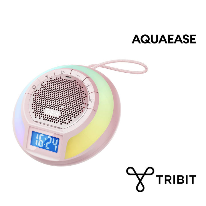 Tribit AquaEase Bluetooth Shower Speaker, IPX7 Waterproof Wireless
