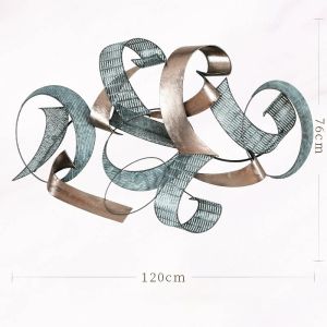FFBH Nordic Creative Wall Decoration Abstract Geometric Wall Hanging Crafts Stereoscopic Large Size Living Room Background Decoration H5K8Q