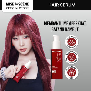 mise en scene Perfect Serum Super Rich 80ml - Perawatan Kerusakan Rambut Hair Serum dengan Golden Argan Olive Oil - Hair Oil Korea