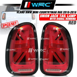 Vland BMW Mini Countryman R60 2010 - 2016 Union Jack Tail Lamp With Signal Running ( Smoke )