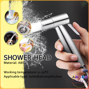 Amoki Shower Head Bidet Spray Toilet Flushing Pressurized Water Sprayer