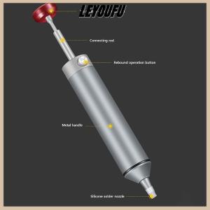 LEYOUFU 1Pc Aluminum Alloy Powerful Desoldering Pump Picker Suction Tin Soldering Pen Removal Vacuum Solder Iron Welding Repair Tool