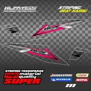 Striping Beat Karbu Terlaris trend transparan uv premium VIETNAM