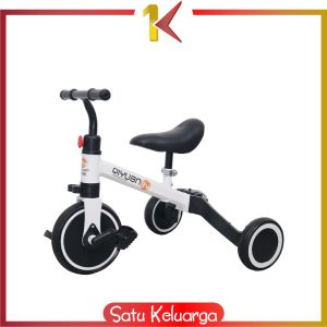 SK-M97 Mainan Sepeda Anak 3 Roda 2in1 Sepeda Keseimbangan Anak Balance Bike Ride On Anak Push Bike