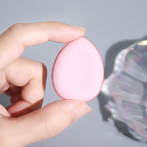 [COD]Spon Puff Thumb Air Cushion Concealer Foundation Puff Mini Water Drop Basah Kering Finger Puff Import Super Lembut -💖Catherine