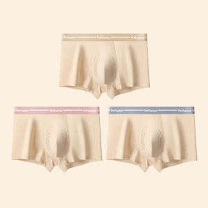 CMENIN  3Pcs ใหม่ยี่ห้อ NYLON Man ชุดชั้นในนักมวยผู้ชาย Breathable Trunk เซ็กซี่ชายกางเกงนักมวยกางเกงขาสั้นกางเกงขาสั้นกางเกงภายใต้สวมใส่ M1876