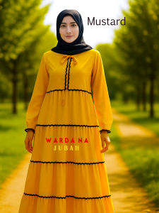New Wardana juha sulam  | muslimah wardana jubah | Sulam wardam jubah | styli juabh |