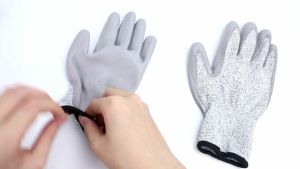 Sarung Tangan Anti Cutting Pisau Kaca Anti Selip Kerja Motor dan Perkakas