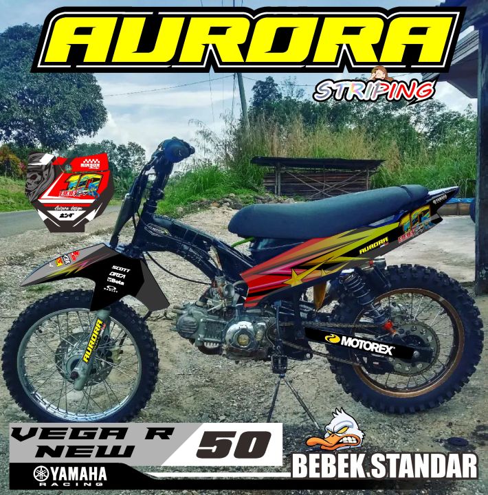 (COD) Sticker RBT VEGA R NEW RBT GASTRACK BEBEK STANDAR MODIF RBT SUPRA RBT VEGA LAMA RBT REVO RBT BLADE RBT MODIF AOR V. 50