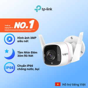 [Bán Chạy] Camera IP WIFI Ngoài Trời TP-Link Tapo C310 3MP Giám Sát An Ninh Ngoài Trời