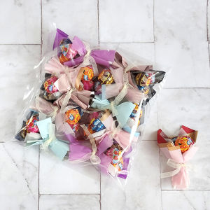 10pcs Chupa Chups lollipop mini flower bouquet for birthday gift Hadiah harijadi 棒棒糖迷你花束生日送礼品 Big Bouquet Of Flower Flower Bouquet With Roses - Lazada