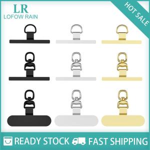 LF Wholesale✨Flash Sale ✨ 0.3MM Sturdy Metal Cellphone Tether Tab 360 Degree Rotation Phone Hanging Strap Gasket Replacement Phone Lanyard Patch Clip
